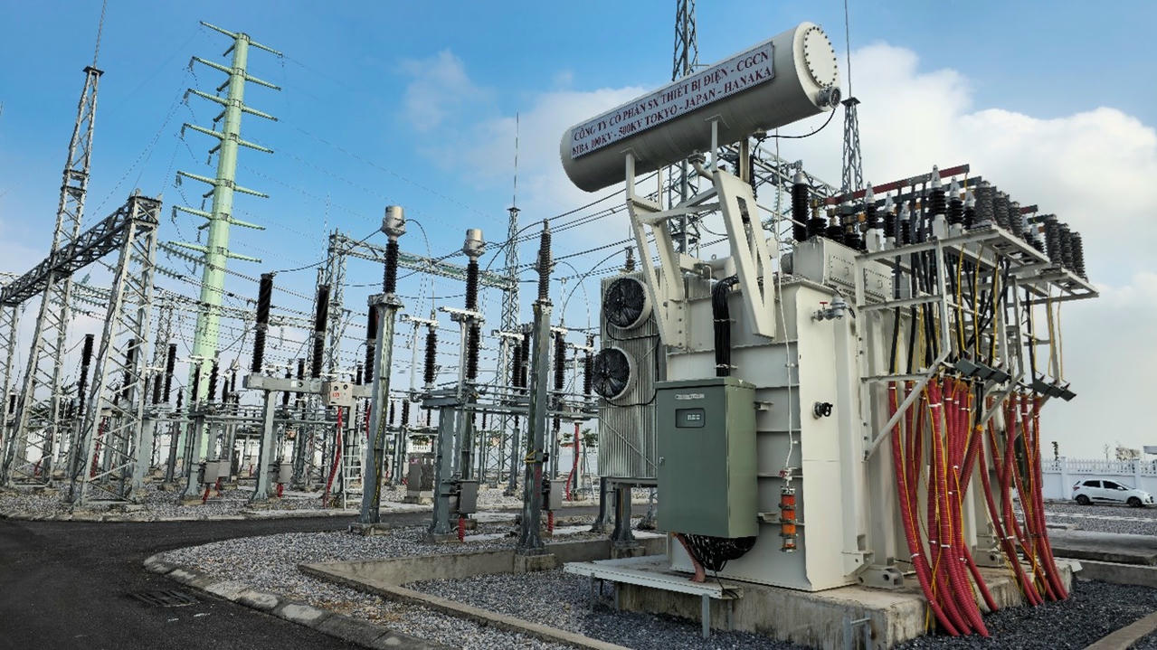 Bắc Ninh: Đóng điện thành công Đường dây và Trạm biến áp 63MVA, 115/35/23 kV Vạn Ninh, thuộc Khu công nghiệp Gia Bình II